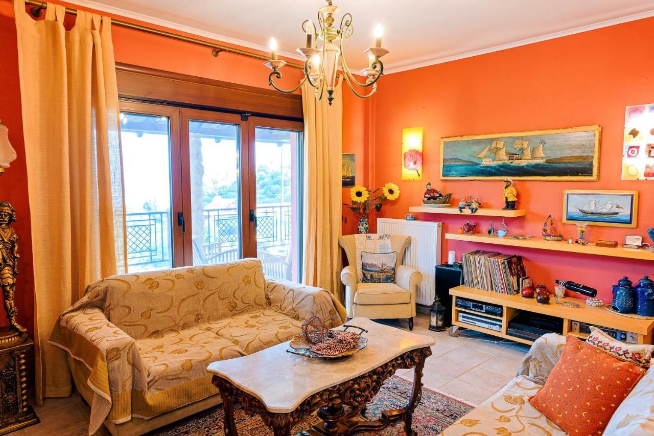 Villa Mariellie Nea Peramos  Luaran gambar