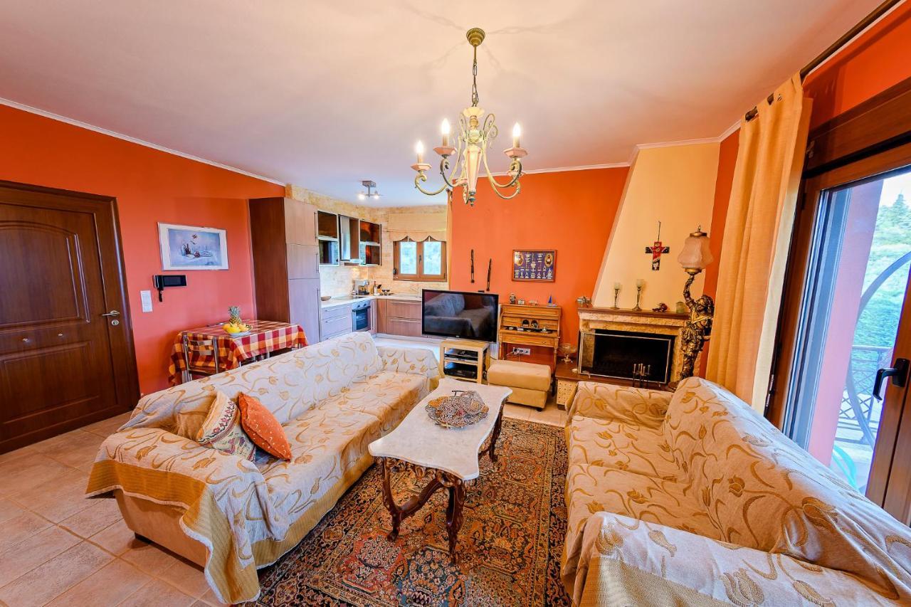 Villa Mariellie Nea Peramos  Luaran gambar