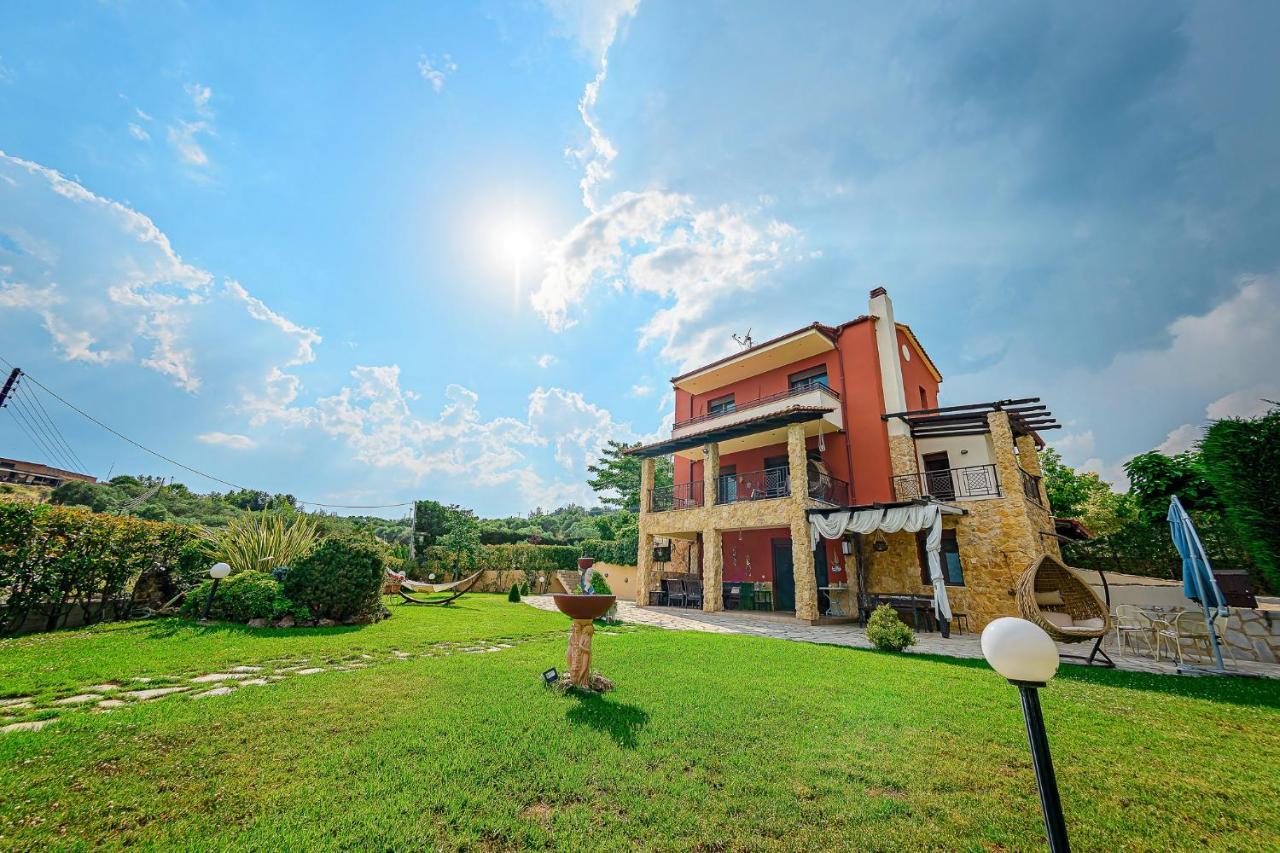 Villa Mariellie Nea Peramos  Luaran gambar